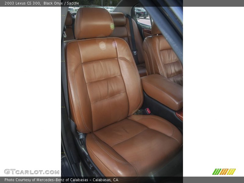 Black Onyx / Saddle 2003 Lexus GS 300