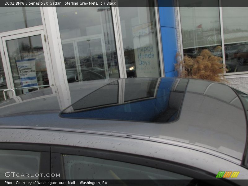 Sterling Grey Metallic / Black 2002 BMW 5 Series 530i Sedan
