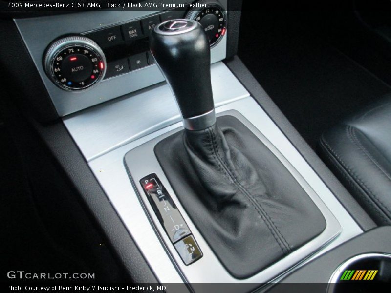 Black / Black AMG Premium Leather 2009 Mercedes-Benz C 63 AMG