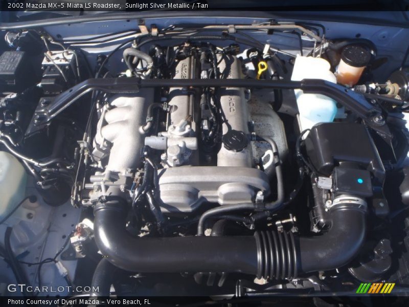  2002 MX-5 Miata LS Roadster Engine - 1.8 Liter DOHC 16-Valve 4 Cylinder
