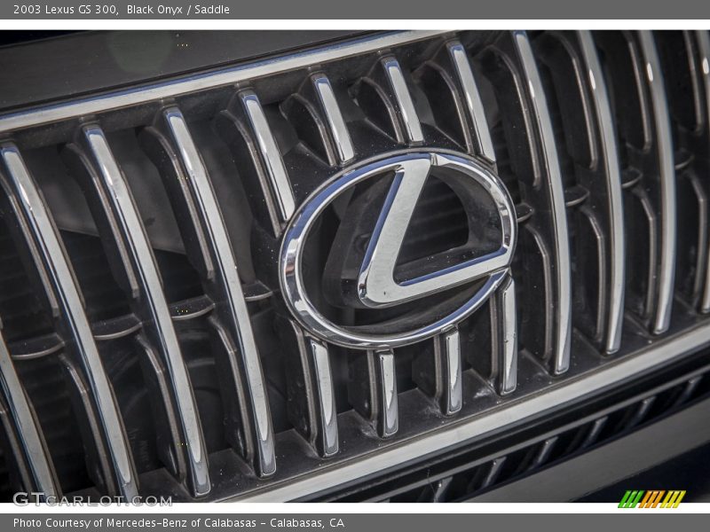 Black Onyx / Saddle 2003 Lexus GS 300