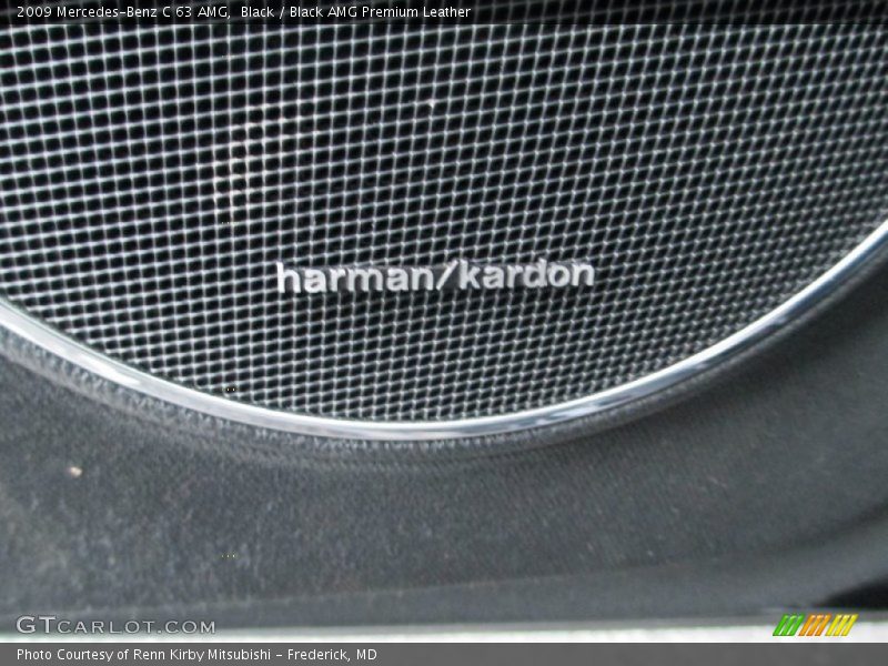 Black / Black AMG Premium Leather 2009 Mercedes-Benz C 63 AMG