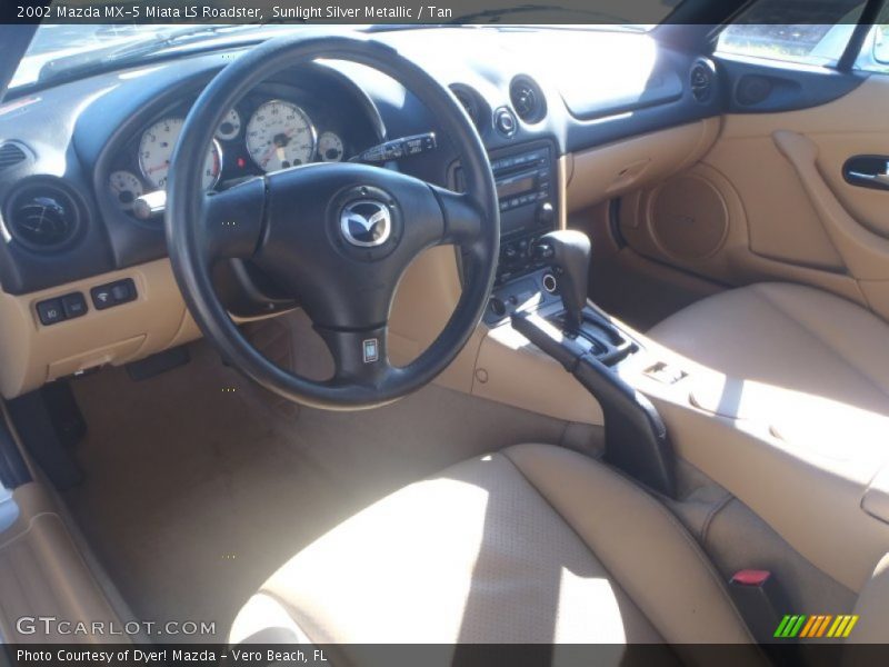  2002 MX-5 Miata LS Roadster Tan Interior