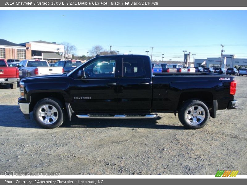 Black / Jet Black/Dark Ash 2014 Chevrolet Silverado 1500 LTZ Z71 Double Cab 4x4