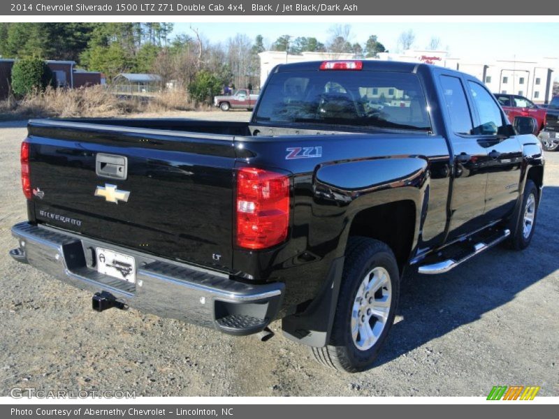 Black / Jet Black/Dark Ash 2014 Chevrolet Silverado 1500 LTZ Z71 Double Cab 4x4