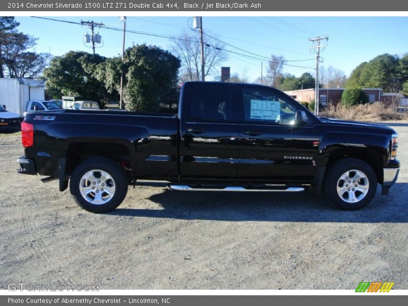 Black / Jet Black/Dark Ash 2014 Chevrolet Silverado 1500 LTZ Z71 Double Cab 4x4