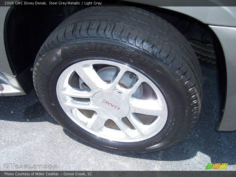 Steel Grey Metallic / Light Gray 2006 GMC Envoy Denali