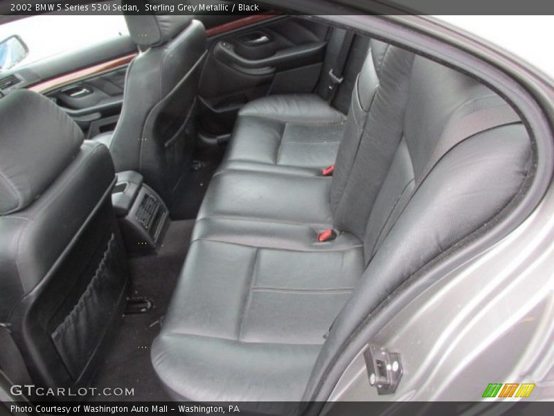 Sterling Grey Metallic / Black 2002 BMW 5 Series 530i Sedan