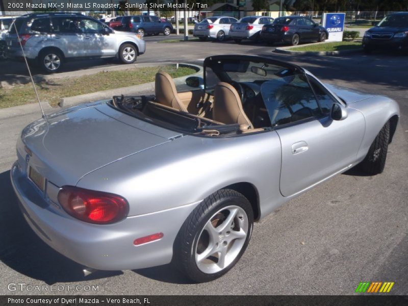  2002 MX-5 Miata LS Roadster Sunlight Silver Metallic