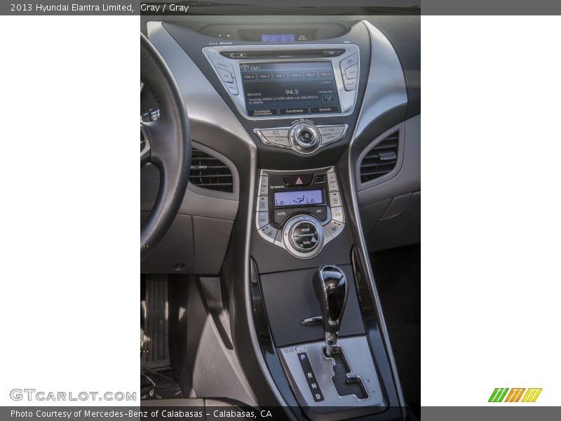 Gray / Gray 2013 Hyundai Elantra Limited