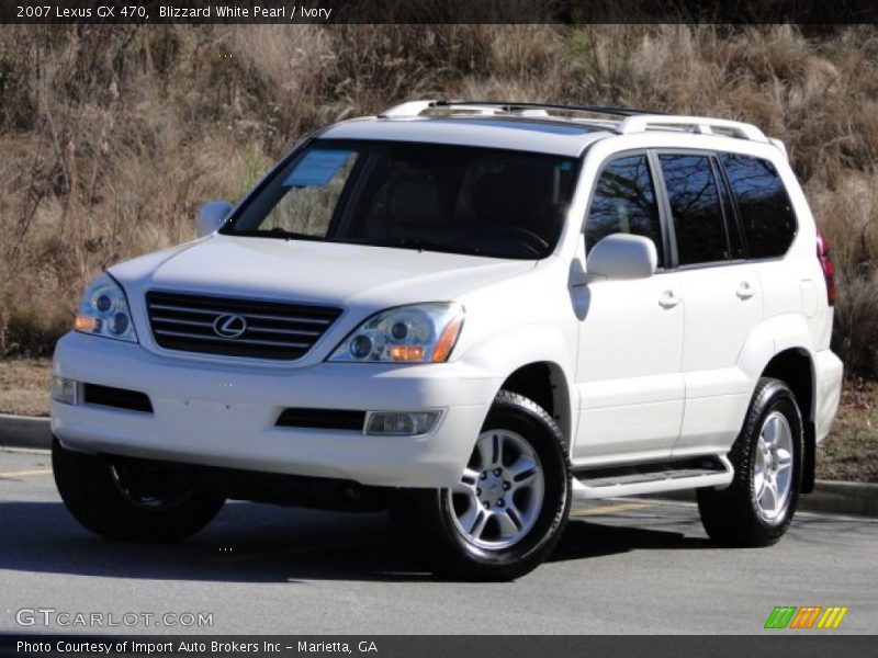Blizzard White Pearl / Ivory 2007 Lexus GX 470