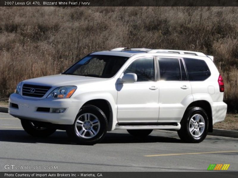 Blizzard White Pearl / Ivory 2007 Lexus GX 470