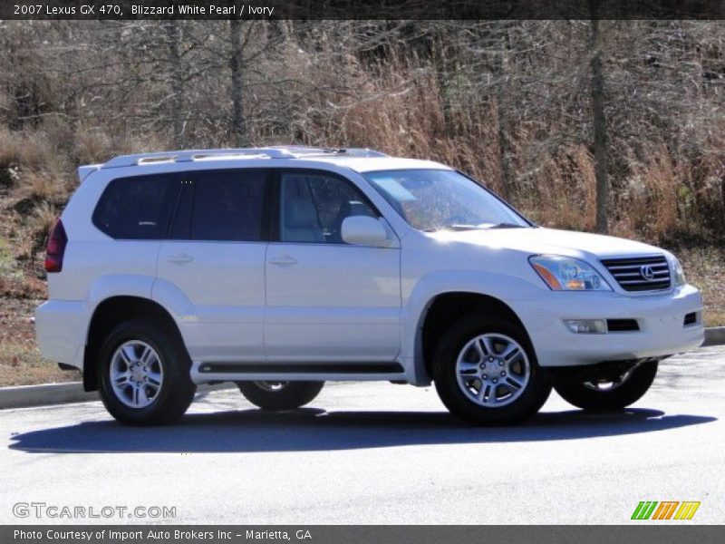 Blizzard White Pearl / Ivory 2007 Lexus GX 470