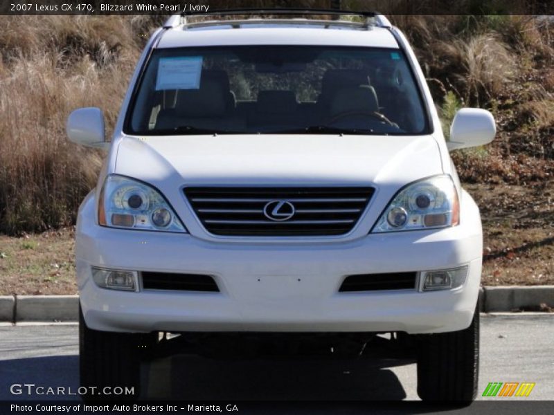Blizzard White Pearl / Ivory 2007 Lexus GX 470