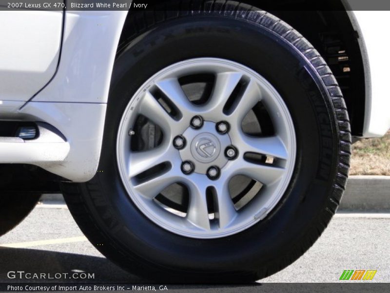 Blizzard White Pearl / Ivory 2007 Lexus GX 470
