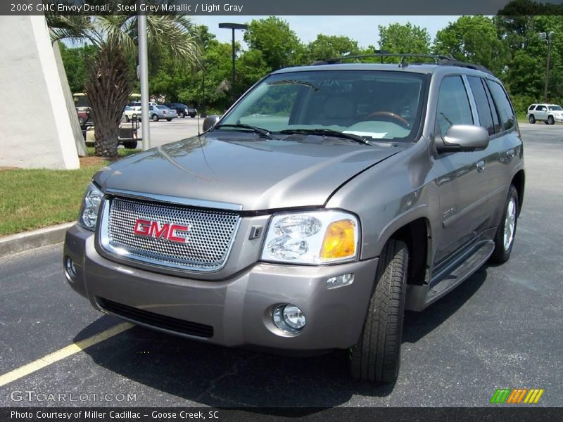 Steel Grey Metallic / Light Gray 2006 GMC Envoy Denali