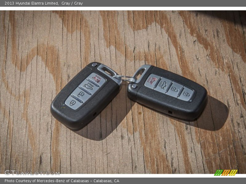 Gray / Gray 2013 Hyundai Elantra Limited
