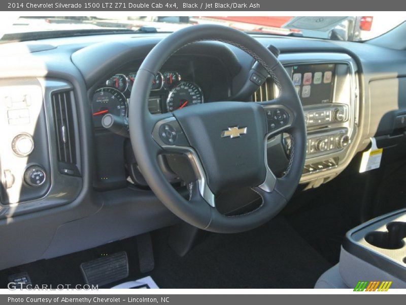 Black / Jet Black/Dark Ash 2014 Chevrolet Silverado 1500 LTZ Z71 Double Cab 4x4