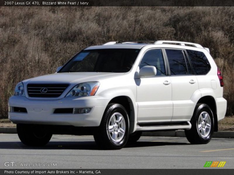 Blizzard White Pearl / Ivory 2007 Lexus GX 470