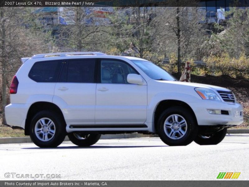 Blizzard White Pearl / Ivory 2007 Lexus GX 470