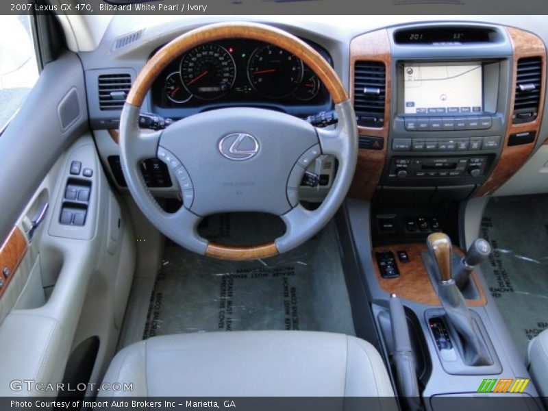 Blizzard White Pearl / Ivory 2007 Lexus GX 470