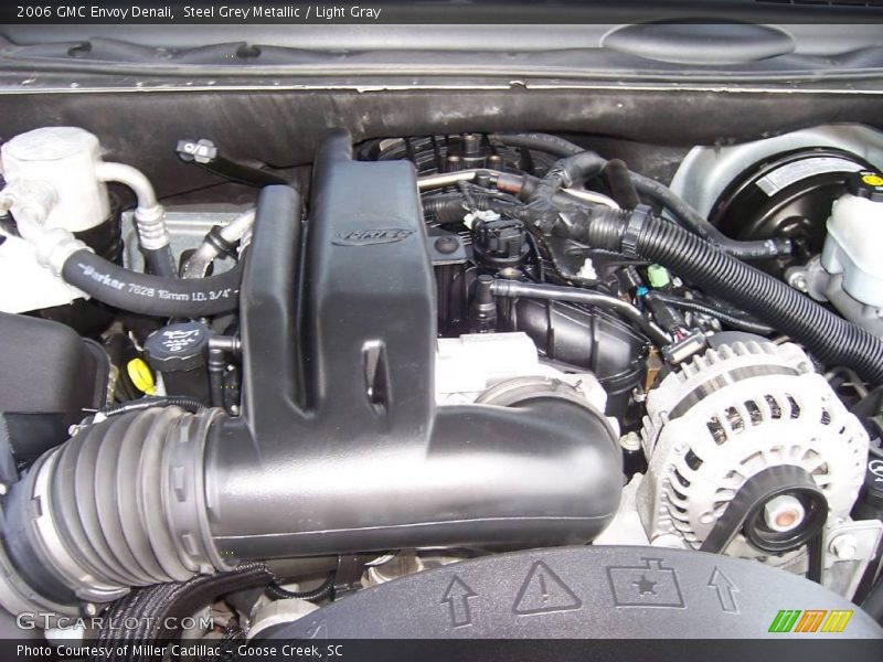 Steel Grey Metallic / Light Gray 2006 GMC Envoy Denali
