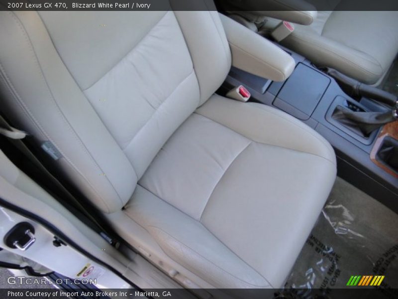 Blizzard White Pearl / Ivory 2007 Lexus GX 470