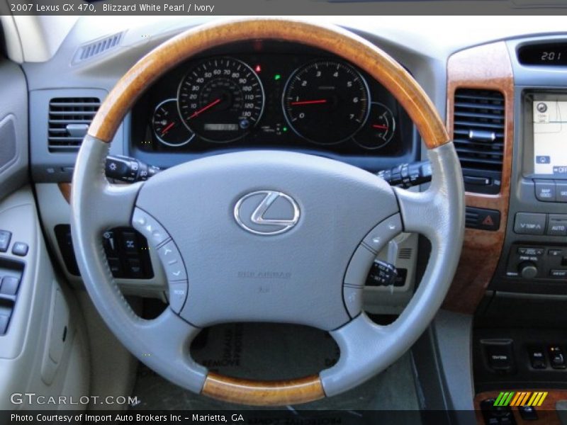 Blizzard White Pearl / Ivory 2007 Lexus GX 470