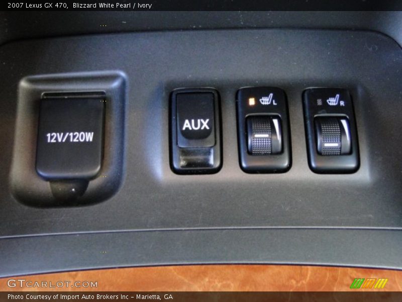 Blizzard White Pearl / Ivory 2007 Lexus GX 470