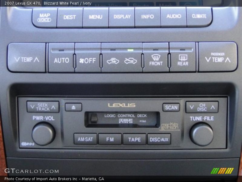 Blizzard White Pearl / Ivory 2007 Lexus GX 470