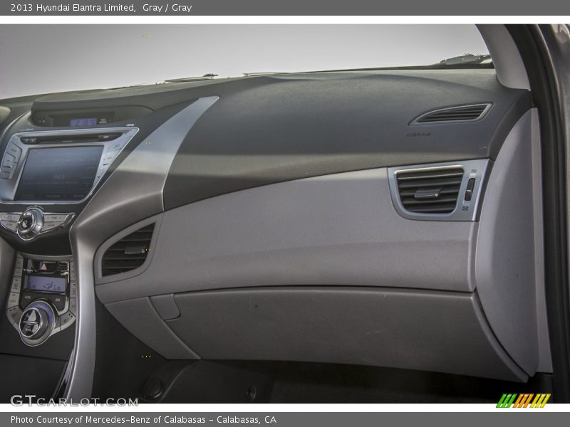 Gray / Gray 2013 Hyundai Elantra Limited