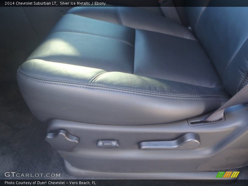Silver Ice Metallic / Ebony 2014 Chevrolet Suburban LT