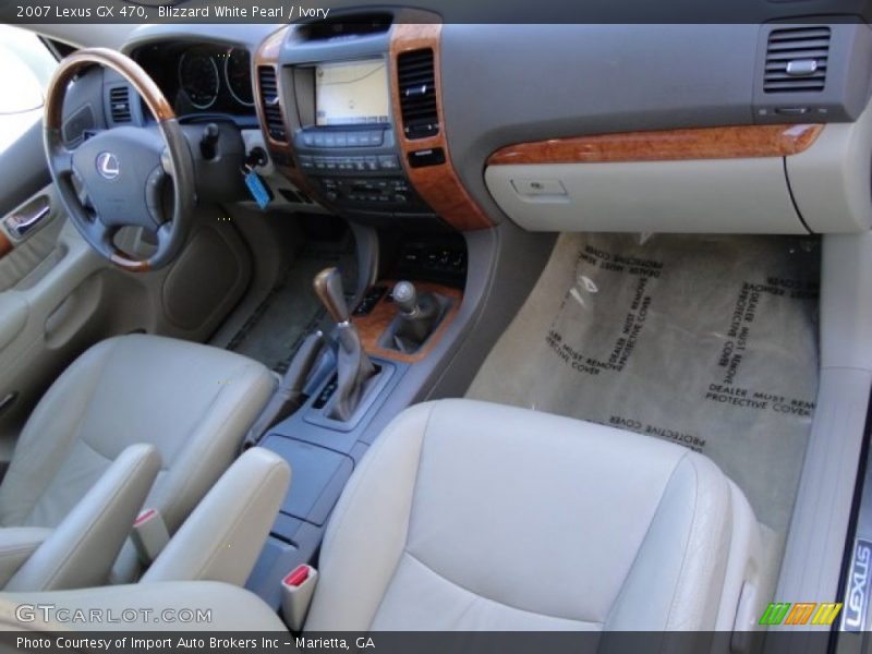 Blizzard White Pearl / Ivory 2007 Lexus GX 470