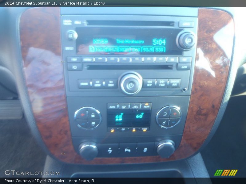 Silver Ice Metallic / Ebony 2014 Chevrolet Suburban LT