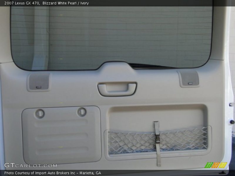 Blizzard White Pearl / Ivory 2007 Lexus GX 470
