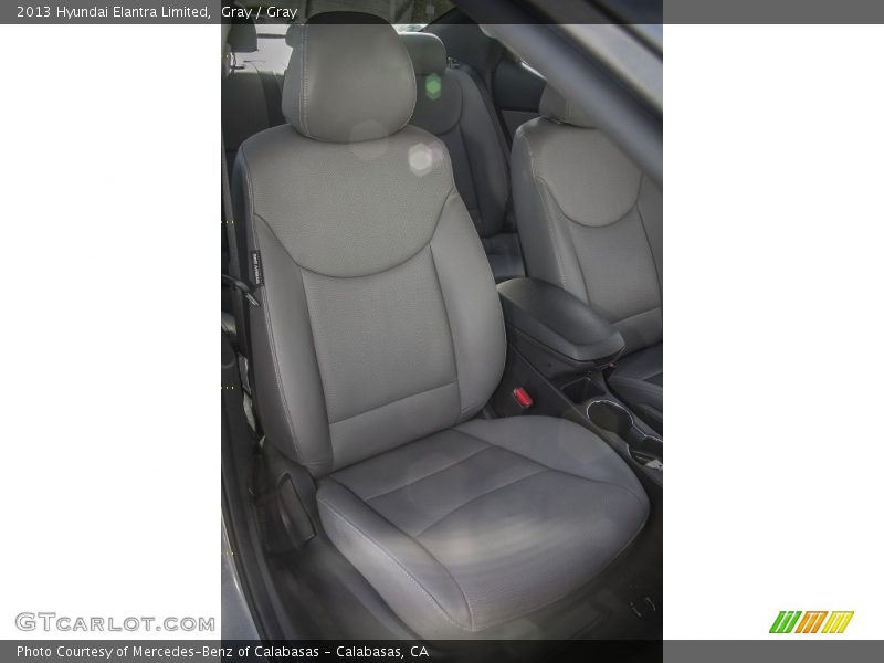 Gray / Gray 2013 Hyundai Elantra Limited