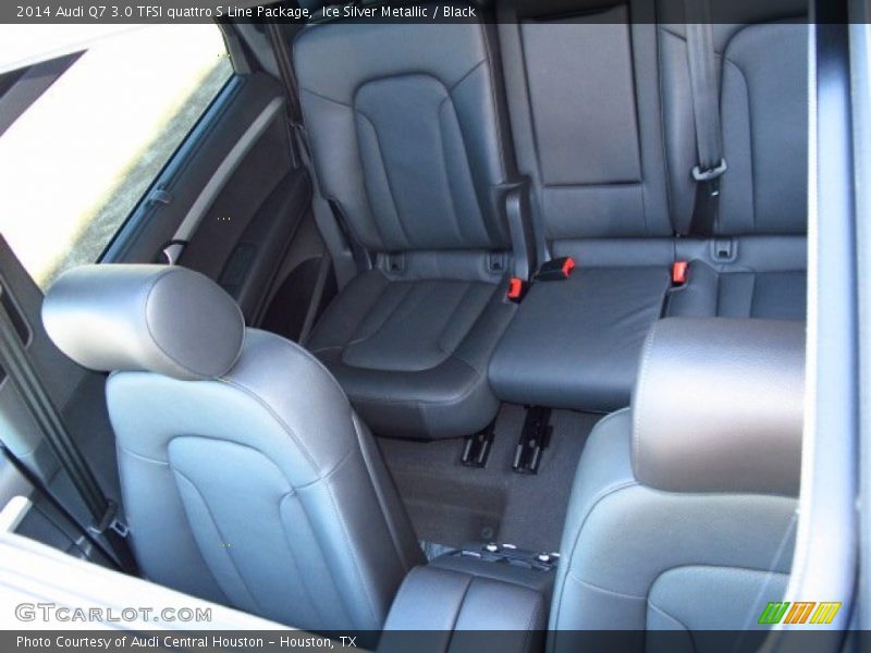 Ice Silver Metallic / Black 2014 Audi Q7 3.0 TFSI quattro S Line Package