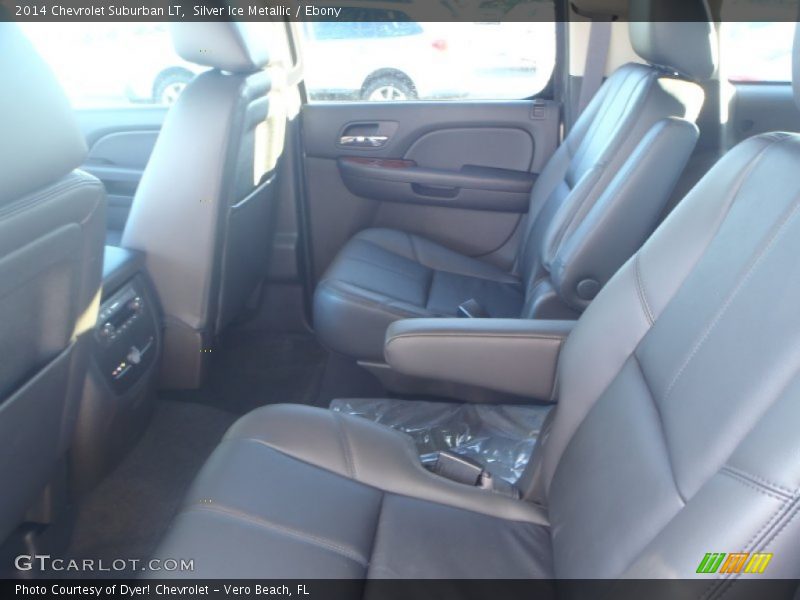 Silver Ice Metallic / Ebony 2014 Chevrolet Suburban LT