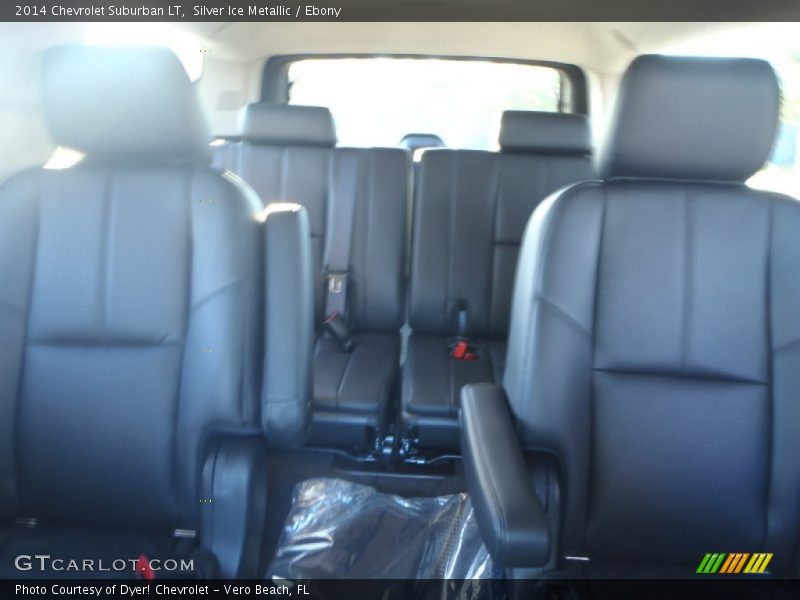 Silver Ice Metallic / Ebony 2014 Chevrolet Suburban LT