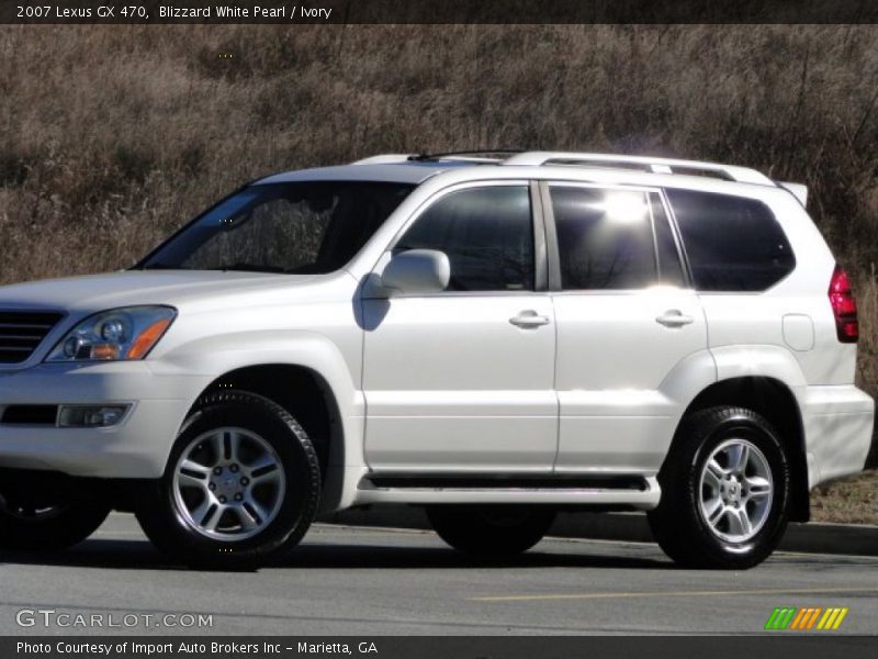 Blizzard White Pearl / Ivory 2007 Lexus GX 470