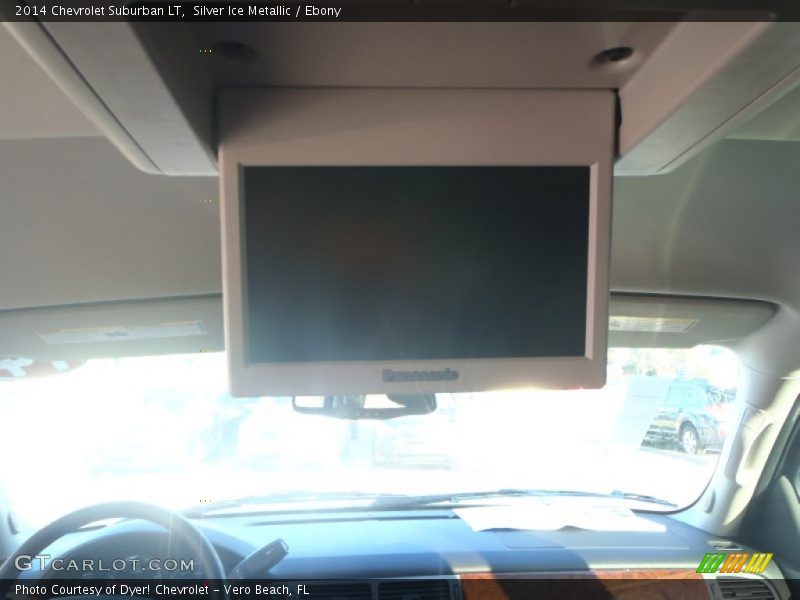 Silver Ice Metallic / Ebony 2014 Chevrolet Suburban LT