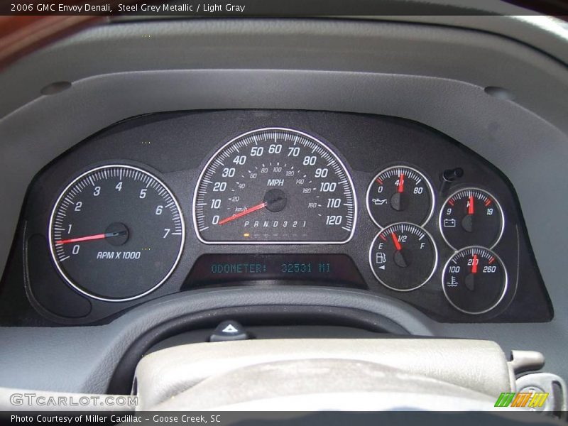 Steel Grey Metallic / Light Gray 2006 GMC Envoy Denali