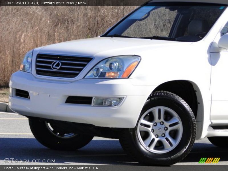 Blizzard White Pearl / Ivory 2007 Lexus GX 470