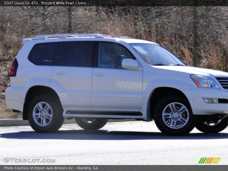 Blizzard White Pearl / Ivory 2007 Lexus GX 470
