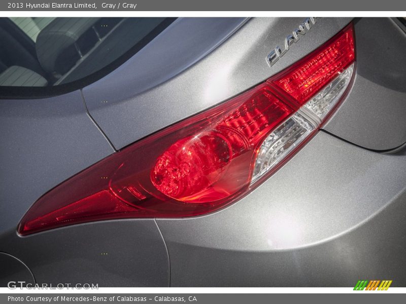 Gray / Gray 2013 Hyundai Elantra Limited