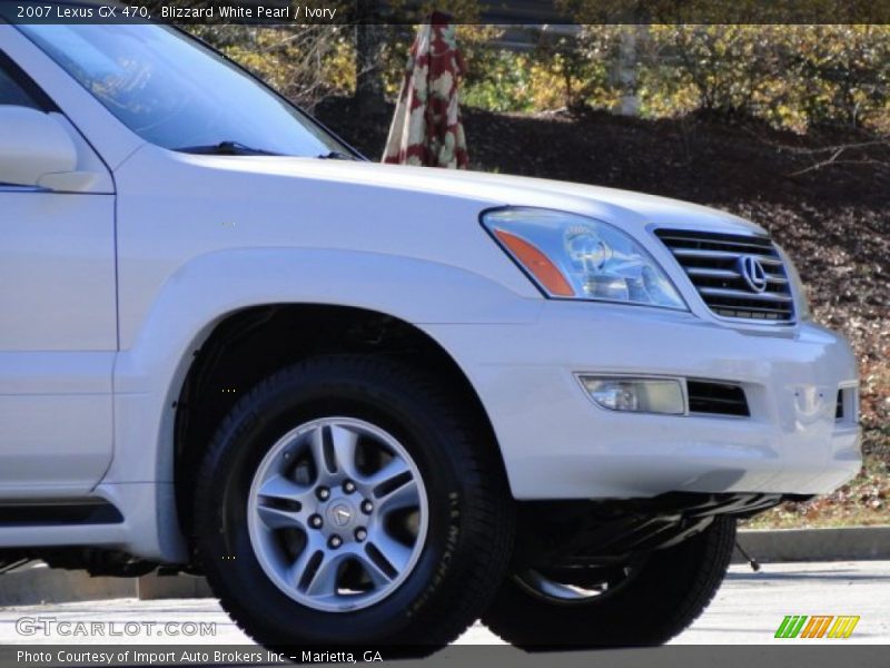Blizzard White Pearl / Ivory 2007 Lexus GX 470