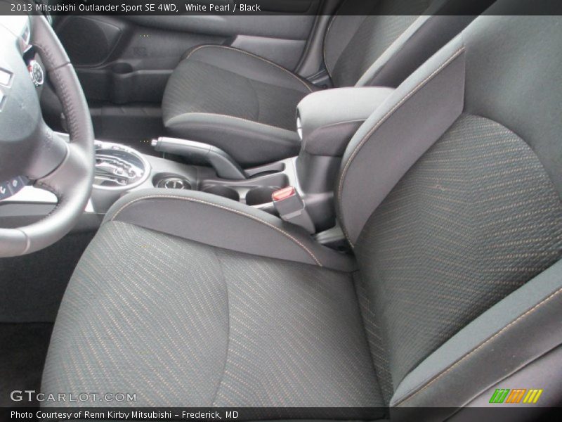 White Pearl / Black 2013 Mitsubishi Outlander Sport SE 4WD