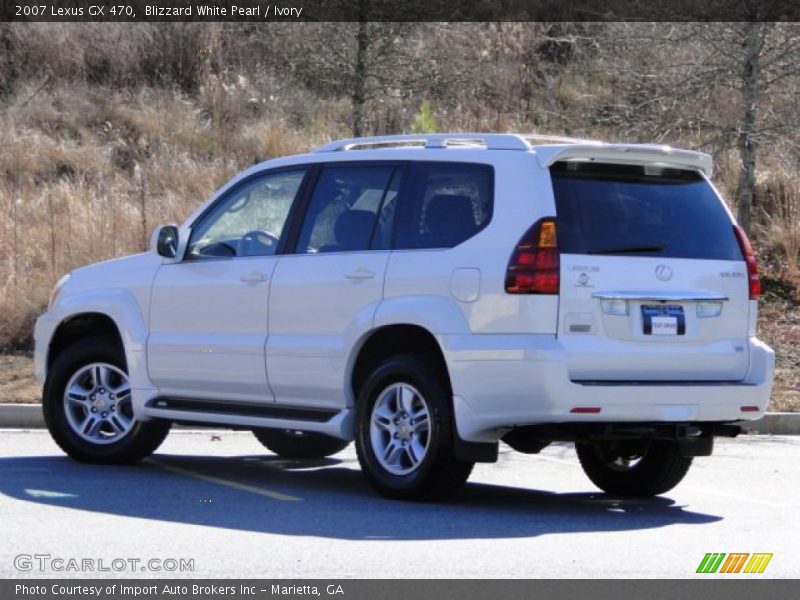 Blizzard White Pearl / Ivory 2007 Lexus GX 470
