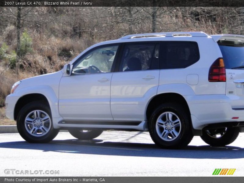 Blizzard White Pearl / Ivory 2007 Lexus GX 470