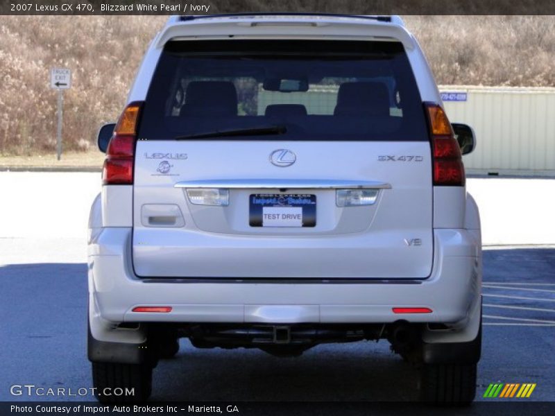 Blizzard White Pearl / Ivory 2007 Lexus GX 470
